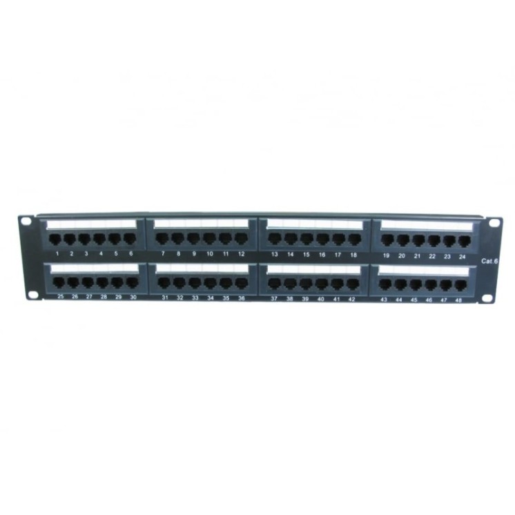 48 Port Cat6 Patch Panel