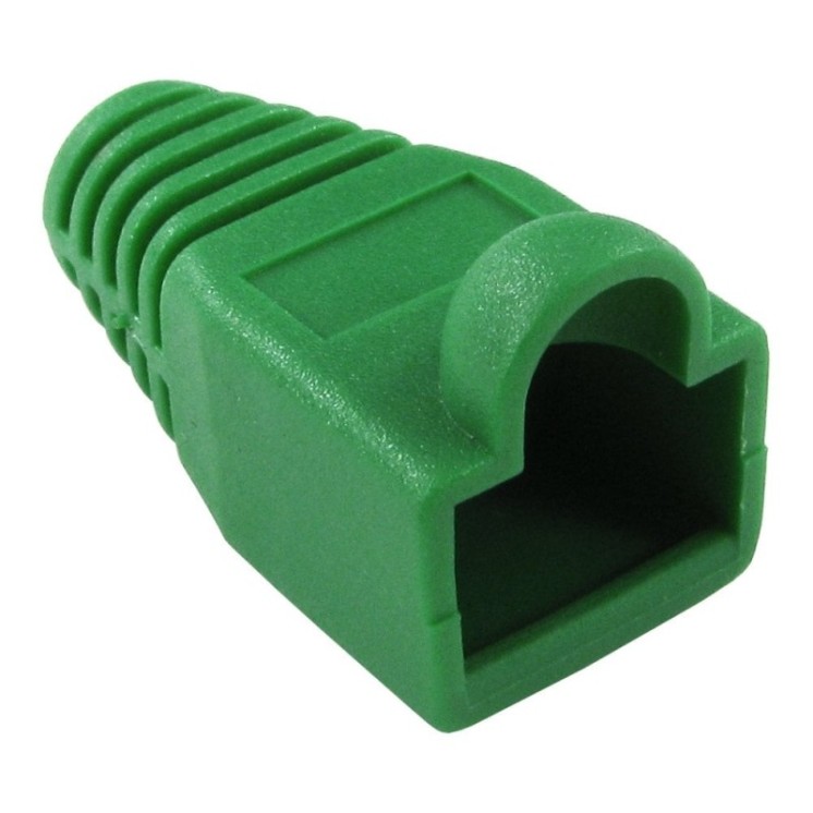 Green RJ45 Snagless Boot