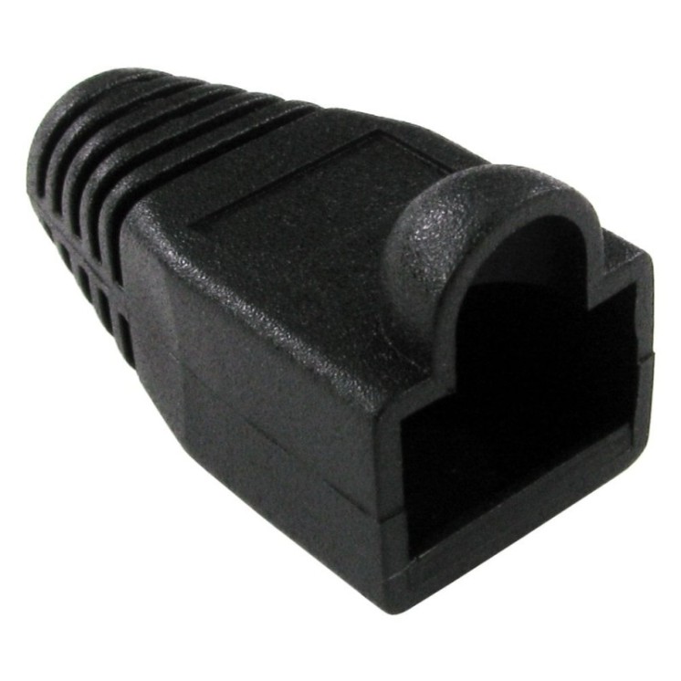 Black RJ45 Snagless Boot