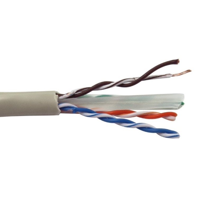 305mtr CAT 6 STRANDED UTP PVC COPPER 24AWG GREY