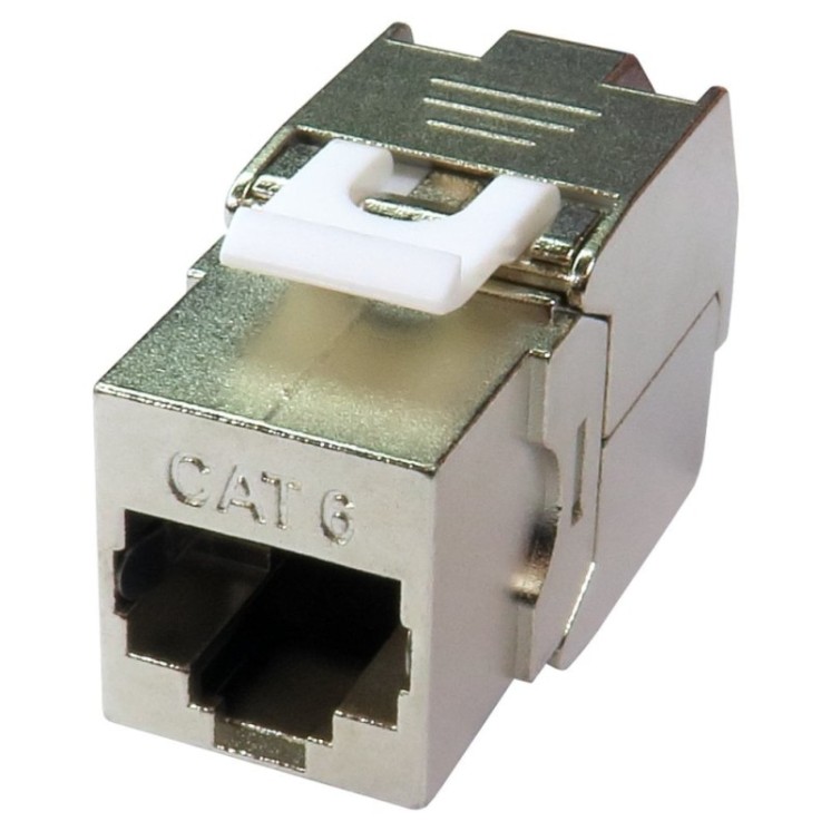 Cat6 Shielded Keystone Jack - Toolless