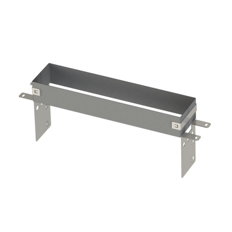 EZ-Path Series 44+ Fire Stopping Device 2 to 5 Gang Floor Fixing Plate Pair