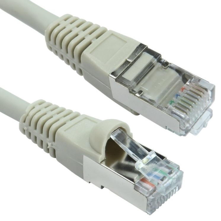 1m Cat6A Patch Cable - Grey