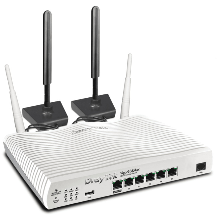 VDSL Router with Wi-Fi 5 & 4G/LTE Modem