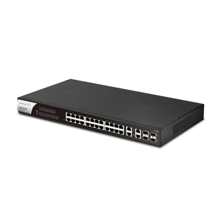 28 Port Gigabit Managed PoE Switch