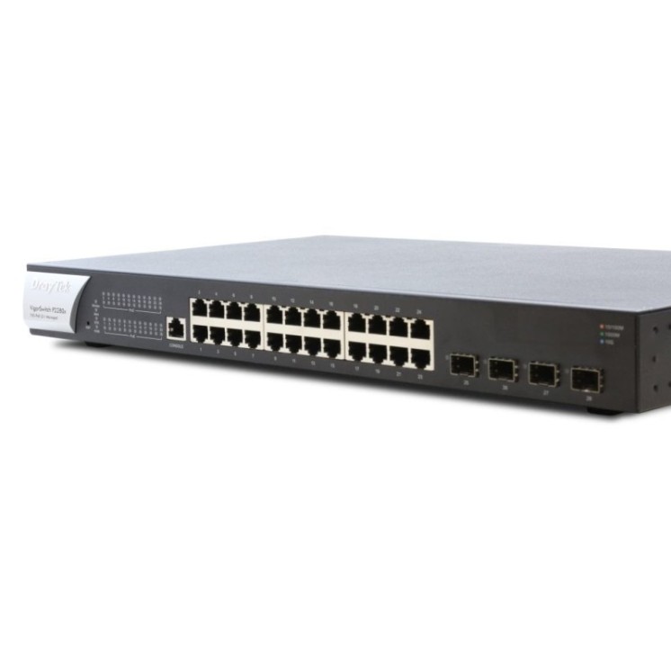 24 Port Gigabit Managed PoE Switch