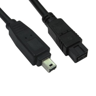 2m Firewire 9 Pin to 4 Pin Cable
