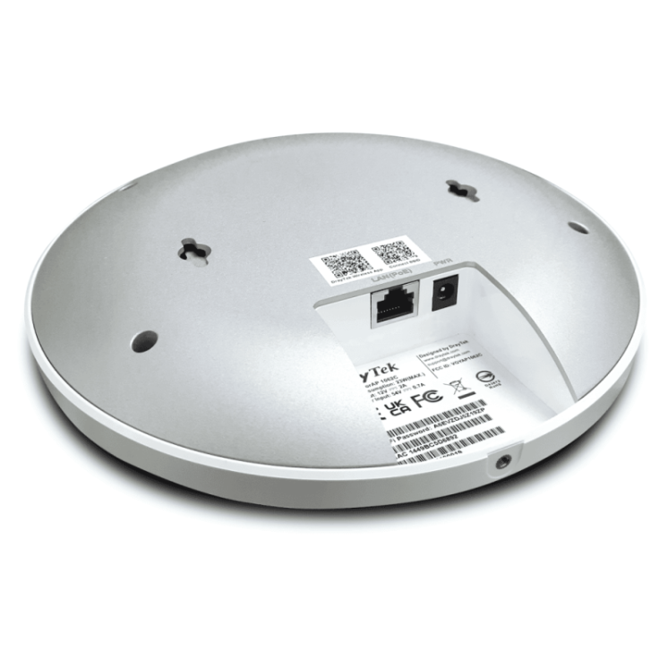 Ceiling or Wall Mounted AX 6000 Mesh Wireless PoE Access Point