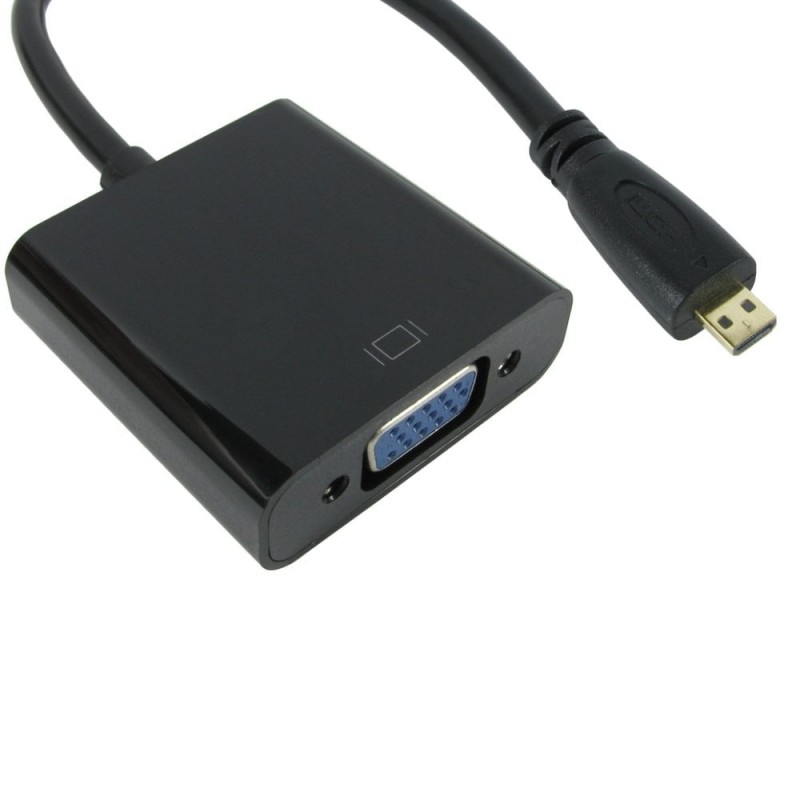Micro HDMI to SVGA and Audio Converter (Retail Packed)