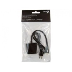 Micro HDMI to SVGA and Audio Converter (Retail Packed)