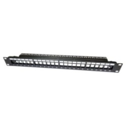 24 Port Unloaded Patch Panel Frame