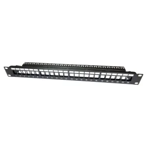 24 Port Unloaded Patch Panel - Unshielded