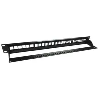 24 Port Unloaded Patch Panel - Unshielded