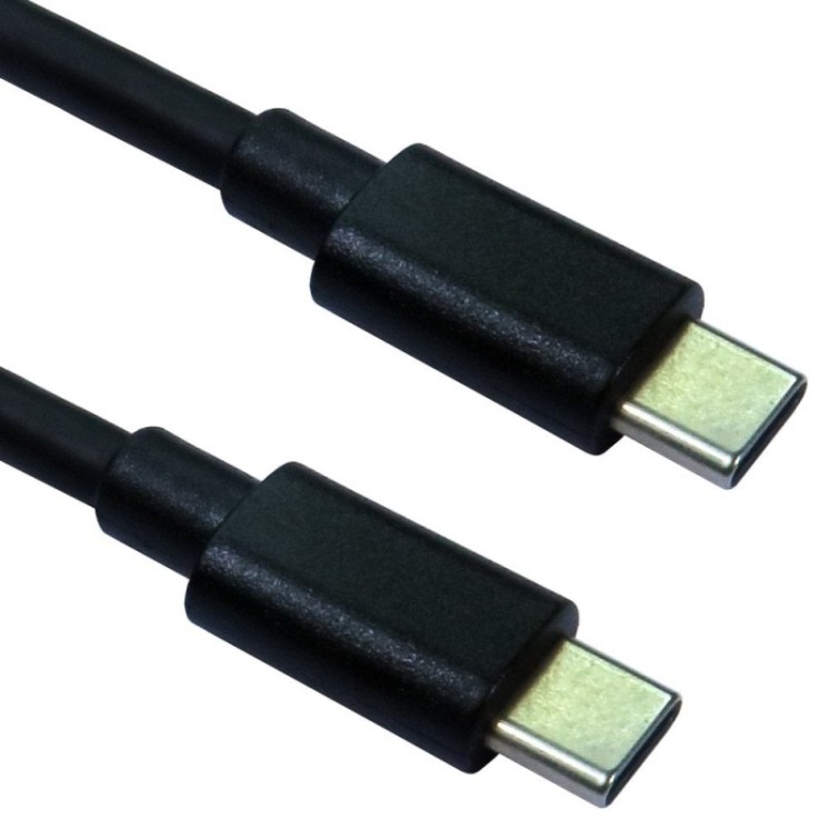 1.5m 5 Gbps Type C (M) to Type C (M) Cable 15W - Black