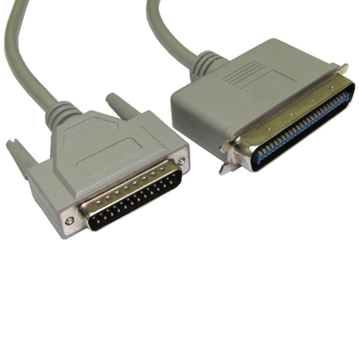 1m SCSI 1 D25 (M) to 50 Pin Centronic Cable