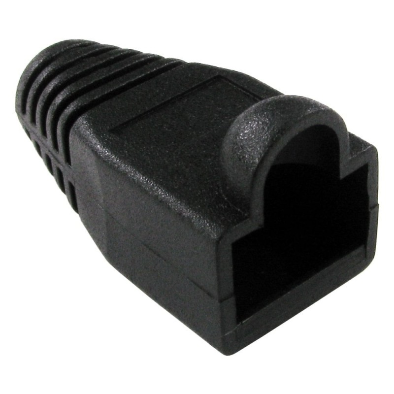 Black RJ45 Snagless Boot