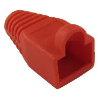 Red RJ45 Snagless Boot
