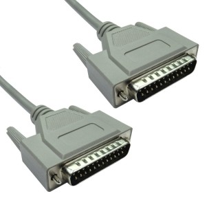 2m D25 (M) to D25 (M) Serial Cable