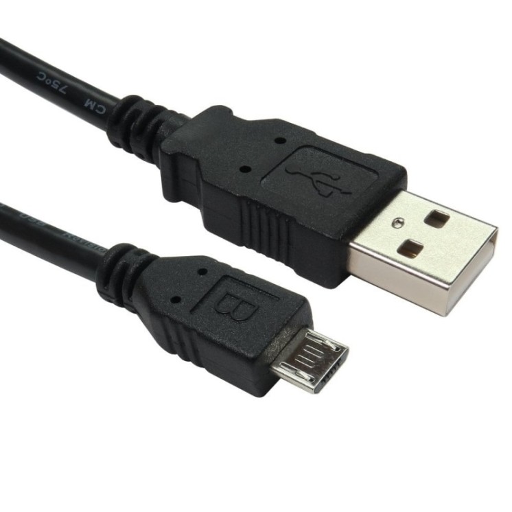 3m USB 2.0 Type A (M) to Micro B (M) Data Cable