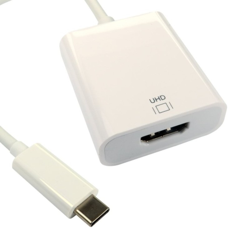 15cm Leaded USB Type C (M) to HDMI (F) Adapter