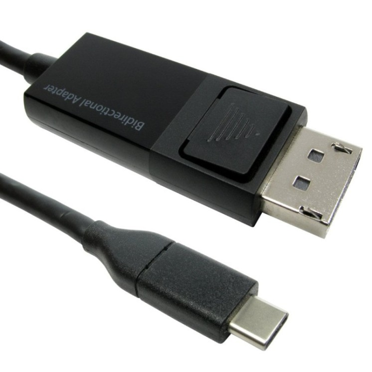 2m USB C to DisplayPort Bi-directional cable