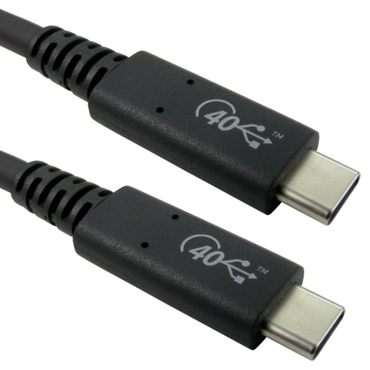 0.8m Certified USB 40Gbps Cable