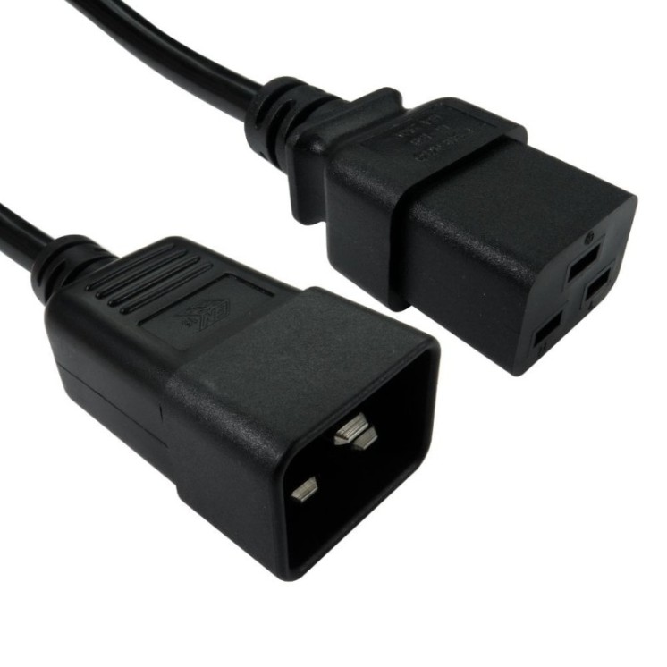 2.5m C19 to C20 Power Extension Cable
