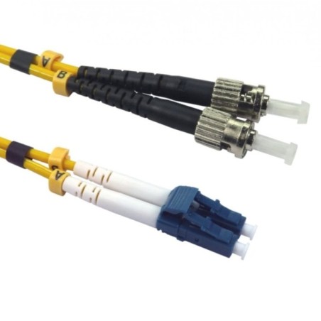 0.5m OS2 Fibre Optic Cable LC - ST (Single Mode)