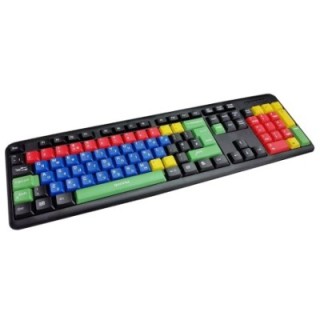SEN Children’s USB Keyboard – Colour‑Coded Keys with Upper & Lower Case - Special Educational Needs