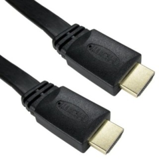 2m Flat HDMI Hi-Speed with Ethernet Cable
