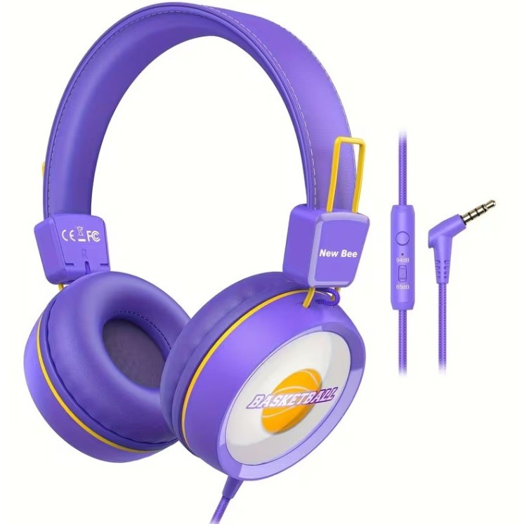 Purple School Classroom Headphones