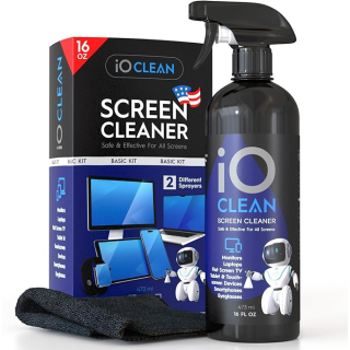 Professional Screen Cleaner Kit (473ml) | Streak-Free & Safe