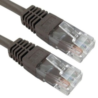 10m Cat5e Patch Cable - Brown