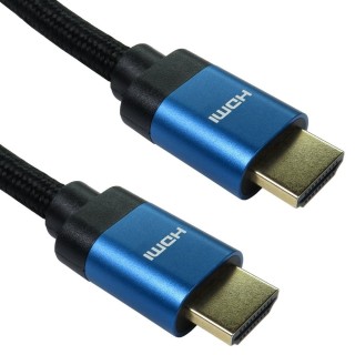 2m 8K HDMI Cable - Blue Connectors