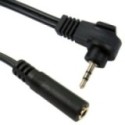 Leaded 2.5mm Stereo to 3.5mm Stereo Adapter