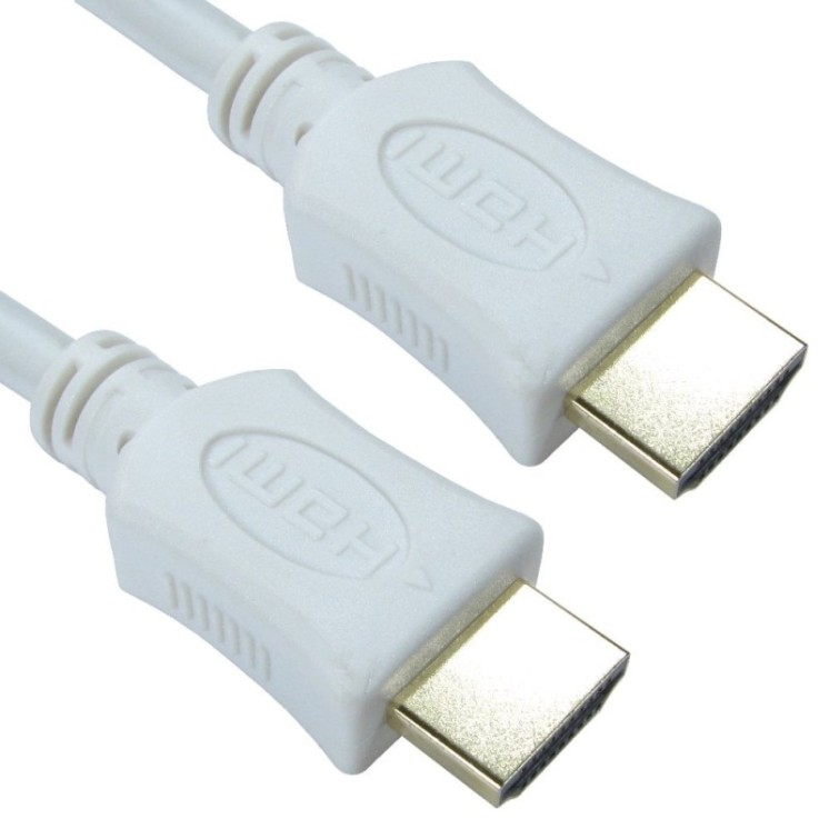 15m High Speed HDMI with Ethernet Cable - White