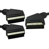 2m SCART Cable Splitter