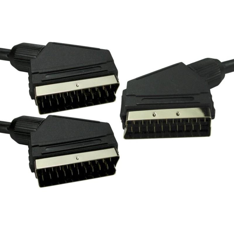 2m SCART Cable Splitter