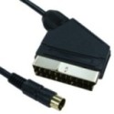 1.5m SCART to SVHS Cable
