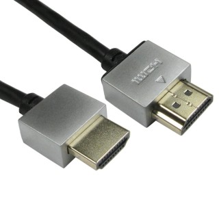 1m Super Slim HDMI cable - Black