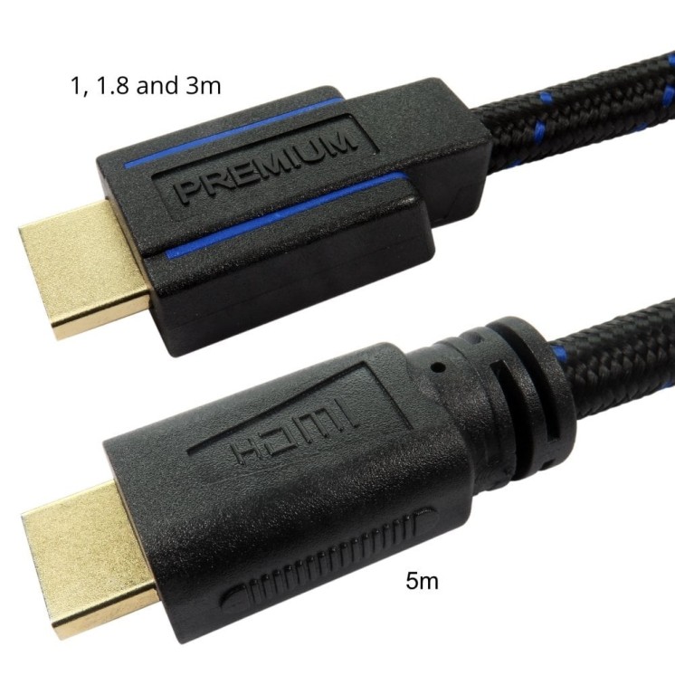 5m Premium Certified Ultra High Speed HDMI Cable
