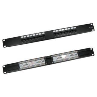 16 Port Cat6 Patch Panel