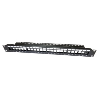 24 Port Unloaded Patch Panel - Unshielded 24 Port Unloaded Patch Panel - Unshielded