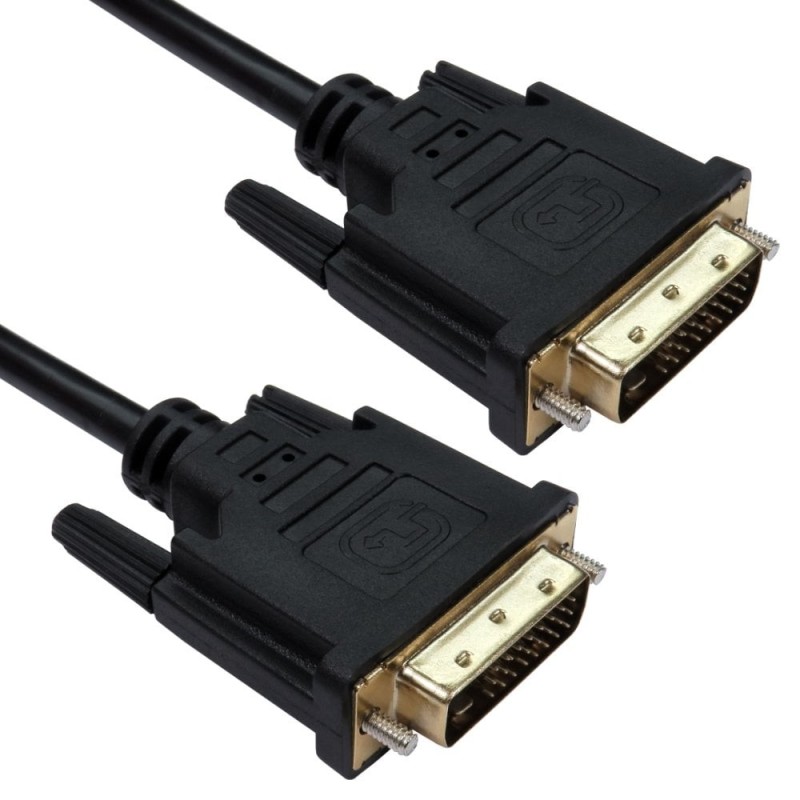 1Mtr DVI-D Dual Link Cable