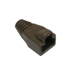 Brown RJ45 Snagless Boot