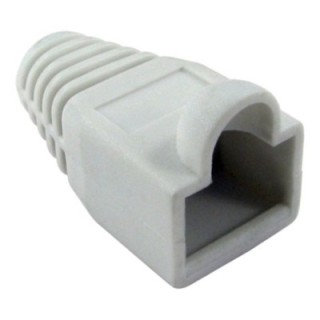 White RJ45 Snagless Boot