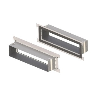 EZ-Path Series 44+ Fire Stopping Device 1 to 5 Gang Wall Fixing Plate Pair (up to 90 Minute)