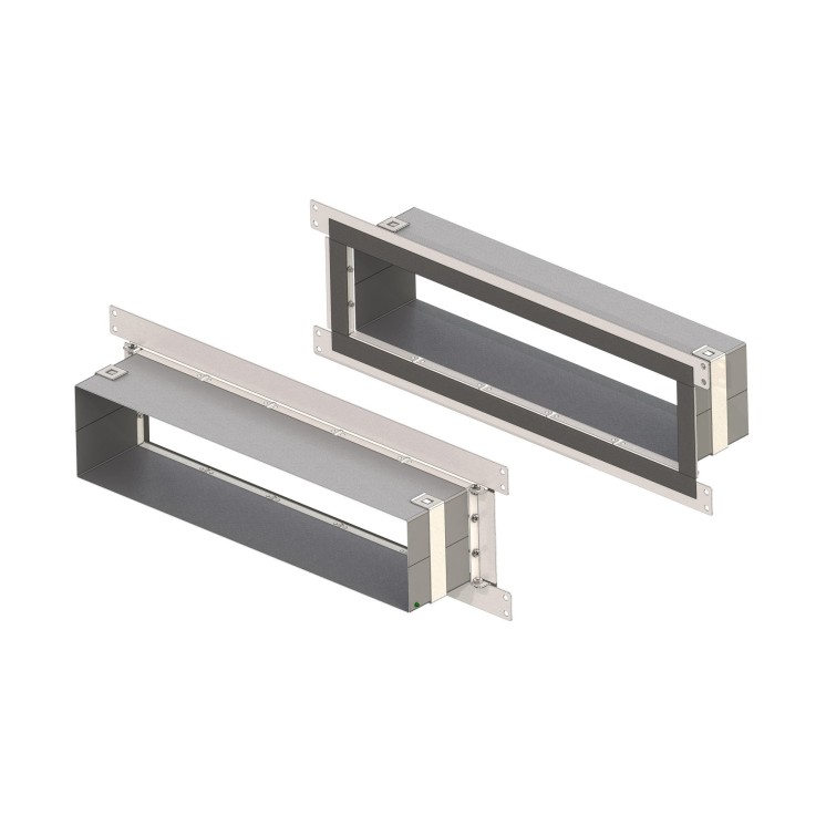 EZ-Path Series 44+ Fire Stopping Device 1 to 5 Gang Wall Fixing Plate Pair (up to 90 Minute)