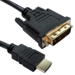 DVI-D to HDMI Cable