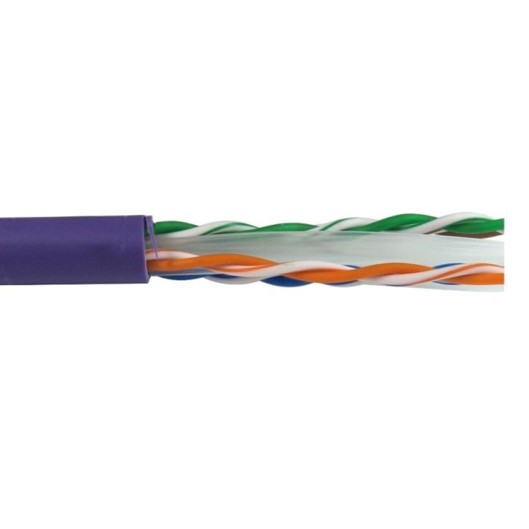 305mtr CAT 6 SOLID UTP LSZH COPPER 23AWG VIOLET DCA